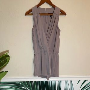 BCBGMAXAZRIA Lilac Romper XS